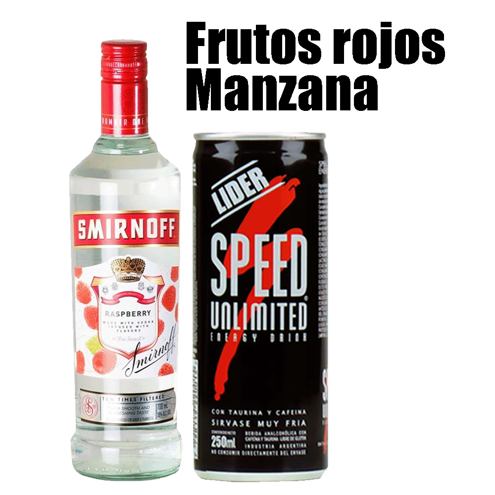 SMIRNOFF SABORIZADO + SPEED XL